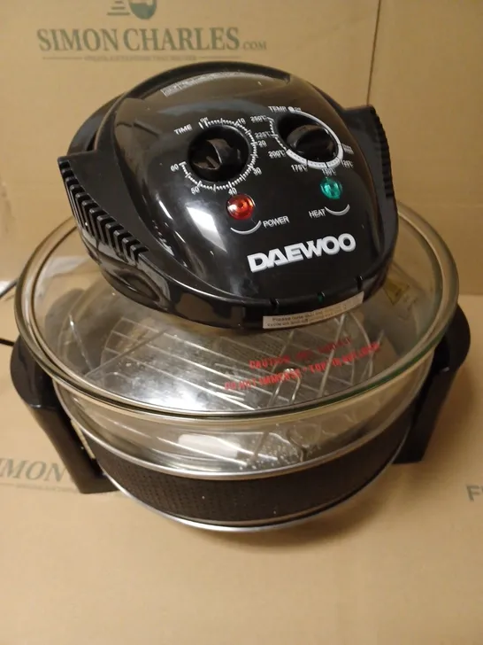 DAEWOO DELUXE 17L 1300W HALOGEN AIR FRYER 