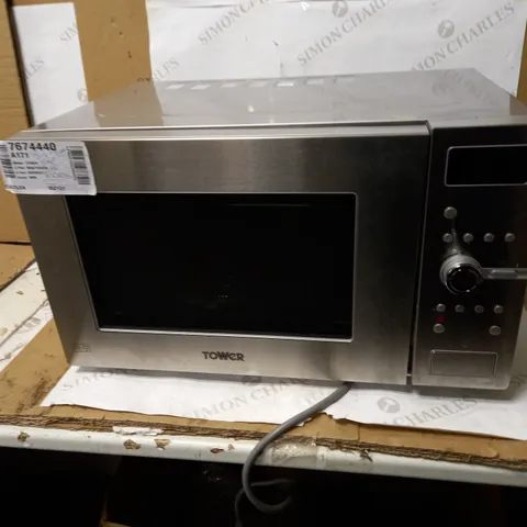 TOWER DUAL HEATER COMBO OVEN/MICROWAVE/GRILL STAINLESS STEEL