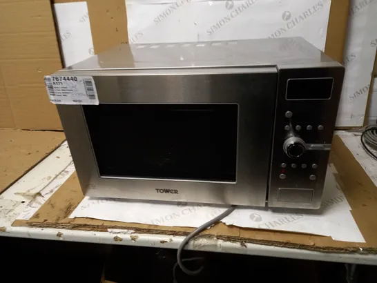 TOWER DUAL HEATER COMBO OVEN/MICROWAVE/GRILL STAINLESS STEEL