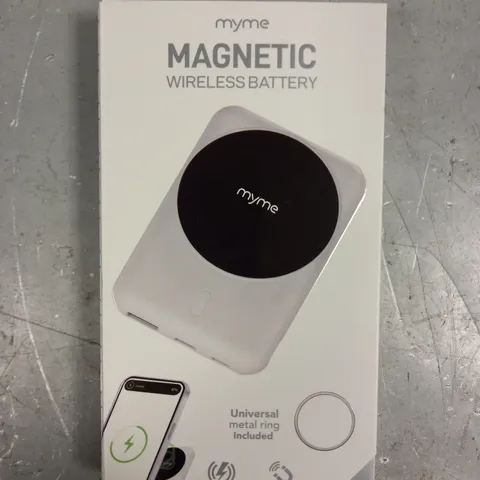 BOXED MYME MAGNETIC WIRELESS SMARTPHONE BATTERY - 4000MAH