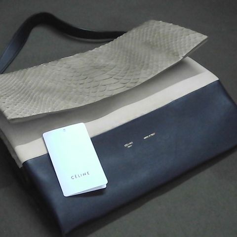 CELINE SHOULDER WITH SEPARATED POUCH IN LIGHT KHAKI