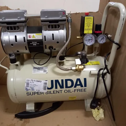 HYUNDAI 24 LITRE ULTRA SILENT AIR COMPRESSOR