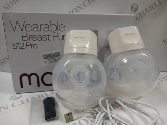 BOXED MOMCOZY WEARABLE S12 PRO BREST PUMP