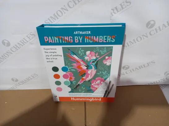 BOX OF APPROXIMATELY 6 ASSORTED ARTMAKER PAINTING BY NUMBERS HUMMINGBIRD SETS