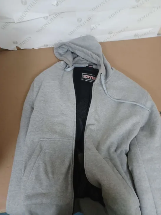 ZETEK ARMORED HOODY IN GREY SIZE 2XL 