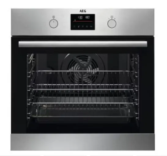 AEG BPK355061M 6000 STEAMBAKE PYROLYTIC SELF CLEAN OVEN