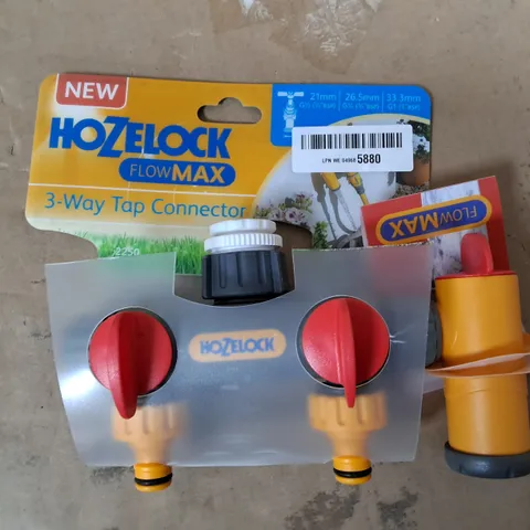 HOZELOCK FLOW MAX 3 WAY TAP CONNECTOR 