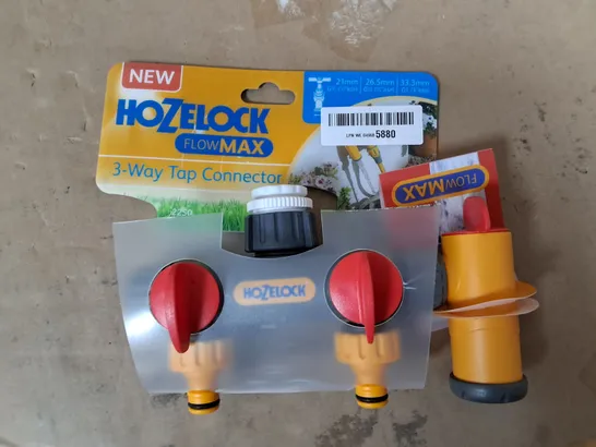 HOZELOCK FLOW MAX 3 WAY TAP CONNECTOR 