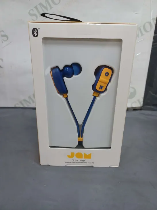 BOXED LOT OF 4 JAM WIRELESS EARPHONES