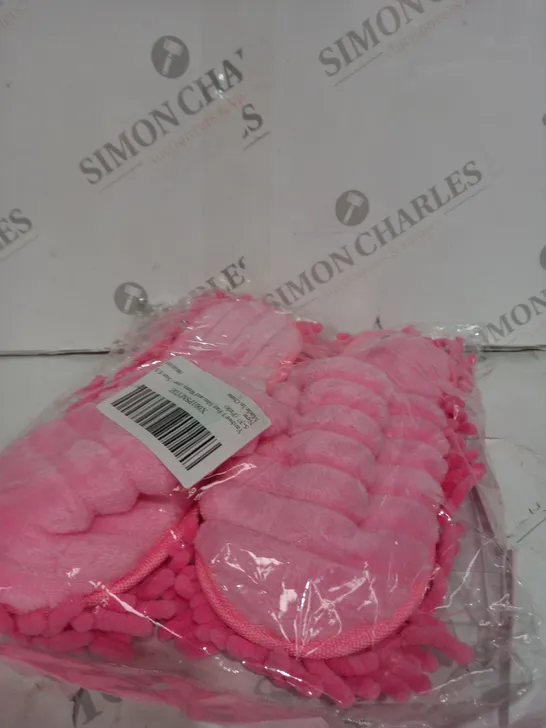 SEALED PINK FLUFFY SLIPPERS SIZE 3 SMALL