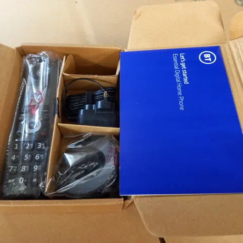 BOXED BT ESSENTIAL DIGITAL HOME PHONE 