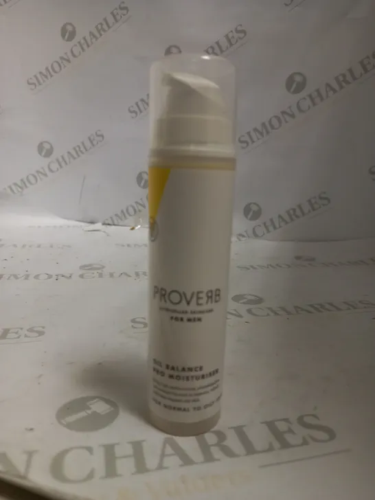 PROVERB LIFE FUELLED SKINCARE FOR MEN OIL BALANCE PRO MOISTURISER