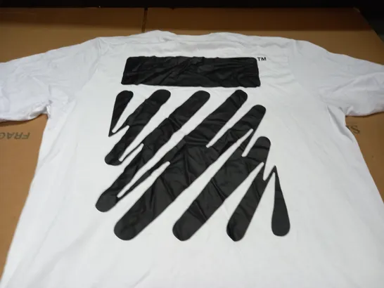 OFF WHITE WHITE T-SHIRT - XXL