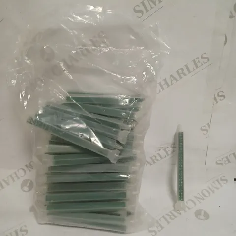 BOX TO CONTAIN APPROX. 10 X LARGE PACKS OF SOURCING MAPS EPOXY TUBES STATIC MIXES TUBES 