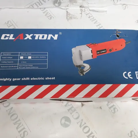 BOXED GLAXTON ELECTRIC SHEAR