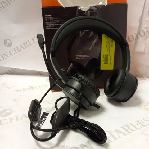 BLACKWEB USB PC HEADSET 