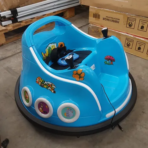 COSTWAY ELECTRIC BUMPER CAR WITH 360° SPIN AND REMOTE CONTROL FOR TODDLERS AND BABIES