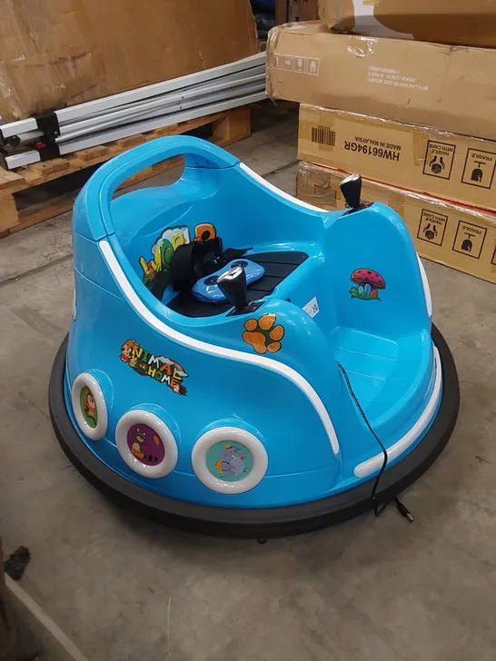 COSTWAY ELECTRIC BUMPER CAR WITH 360° SPIN AND REMOTE CONTROL FOR TODDLERS AND BABIES