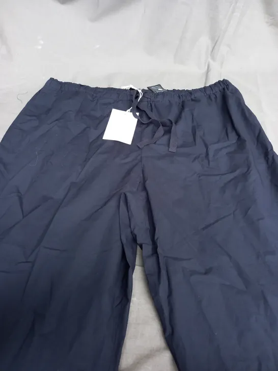 COS NAVY BAGGY TROUSERS - UK 16