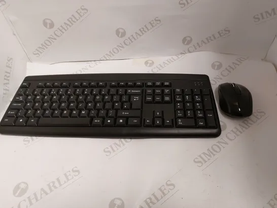 WIRELESS KEYBOARD AND MOUSE COMBO