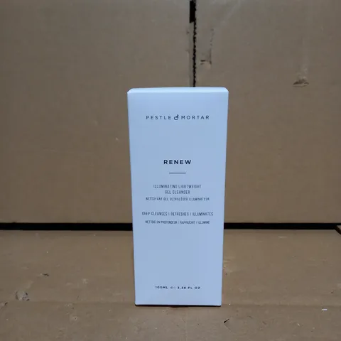 BOXED & SEALED PESTLE & MORTAR RENEW CLEANSING GEL 100ML