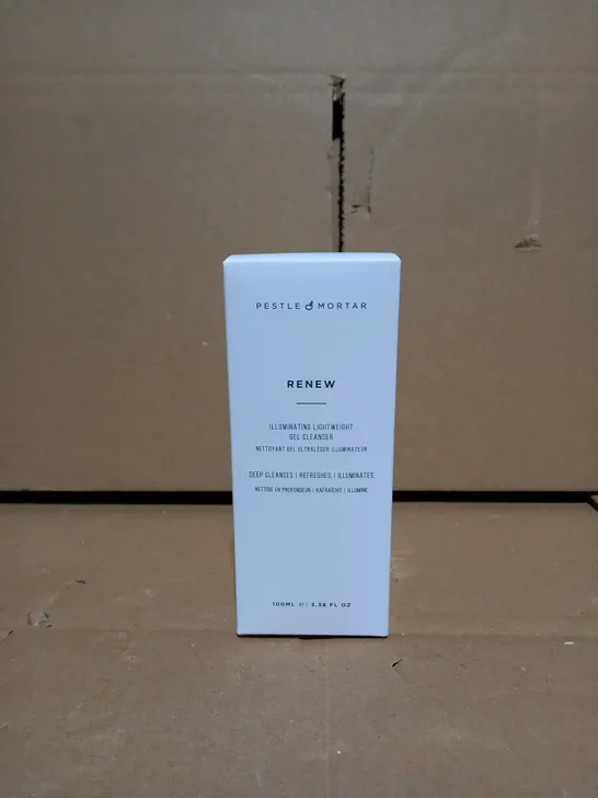 BOXED & SEALED PESTLE & MORTAR RENEW CLEANSING GEL 100ML