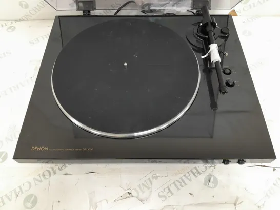 BOXED DENON DP-300F TURNTABLE 