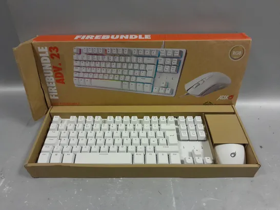 BOXED FIREBUNDLE ADV.23 KEYBOARD AND MOUSE