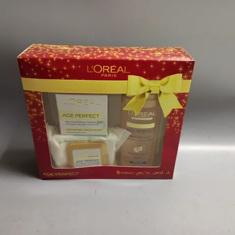 BOXED L'OREAL AGE PERFECT GIFT SET