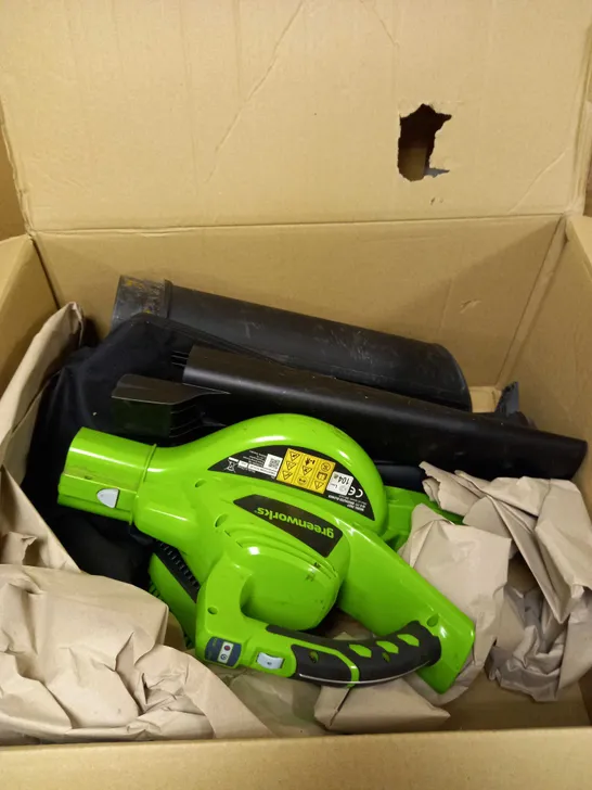 GREENWORKS BRUSHLESS LEAF BLOWER