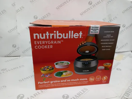 BOXED NUTRIBULLET EVERYGRAIN COOKER 