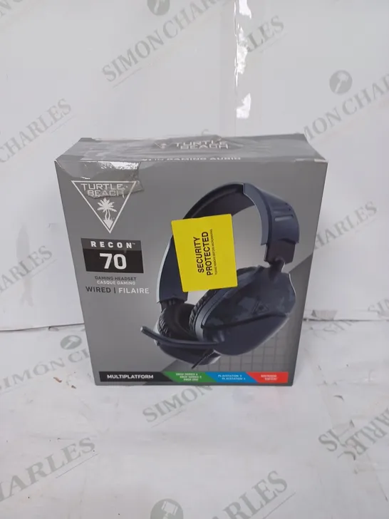 TURTLE BEACH RECON 70 WIRED MULTIPLATFORM GAMING HEADSET 