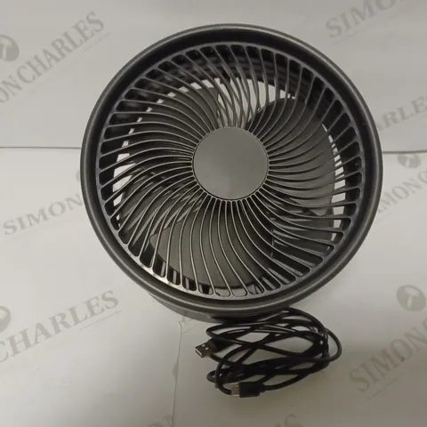 BELL & HOWELL RECHARGEABLE EXTENDABLE DESK & FLOOR FAN