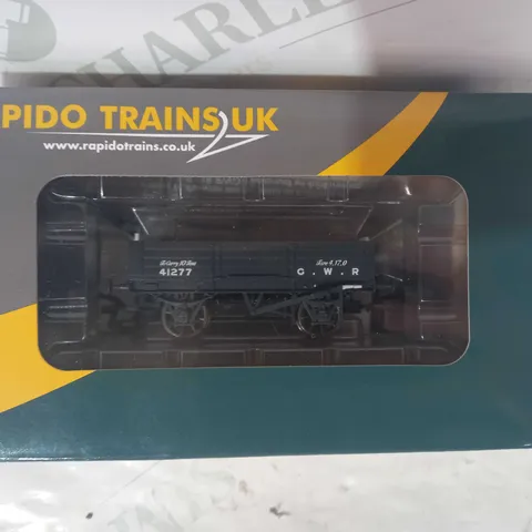 RAPIDO TRAINS UK 925002 00 GAUGE GWR 4-PLANK OPEN GREY (PRE-1904) NO. 41277