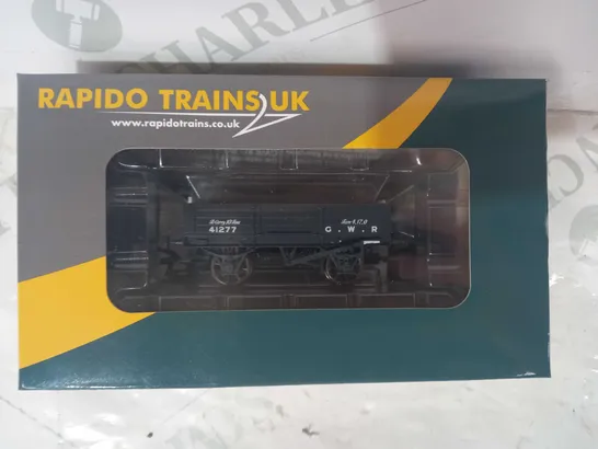 RAPIDO TRAINS UK 925002 00 GAUGE GWR 4-PLANK OPEN GREY (PRE-1904) NO. 41277