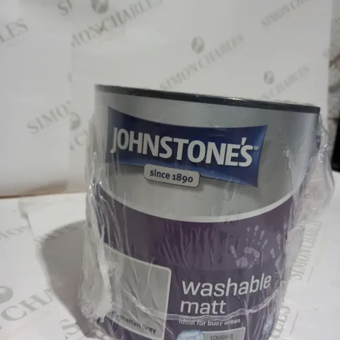 JOHNSTONE'S WASHABLE MATT 2.5L MANHATTAN GREY