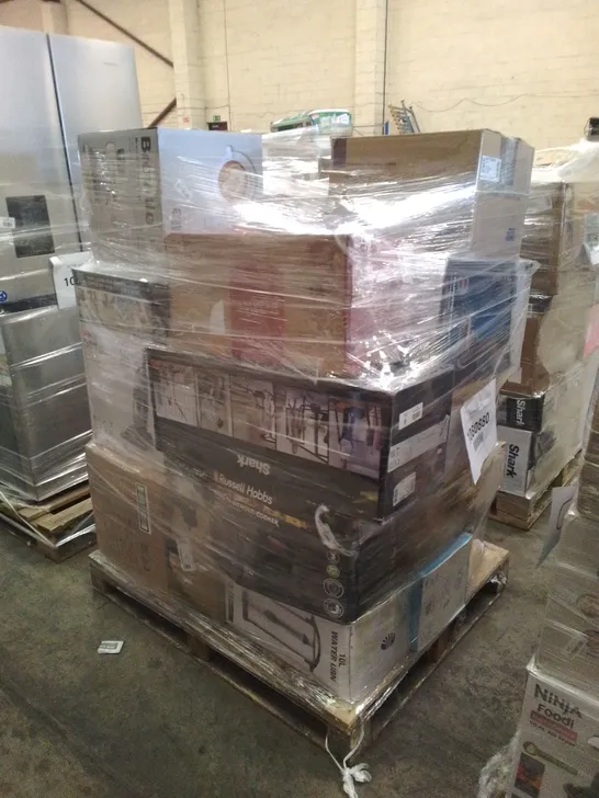 PALLET OF APPROXIMATELY 23 UNPROCESSED RAW RETURN HOUSEHOLD AND ELECTRICAL GOODS TO INCLUDE;