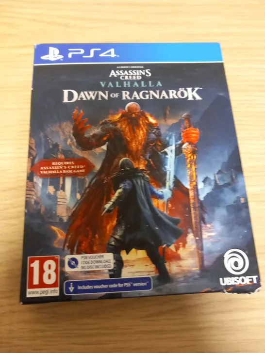 PLAYSTATION 4 ASSASSINS CREED VALHALLA DAWN OF RAGNAROK