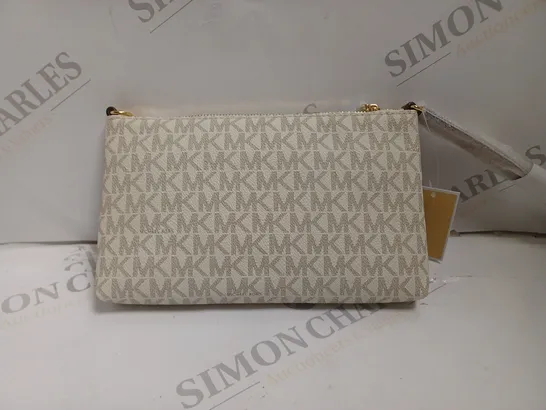 MICHAEL KORS VANILLA PRINT LG WRISTLET PURSE