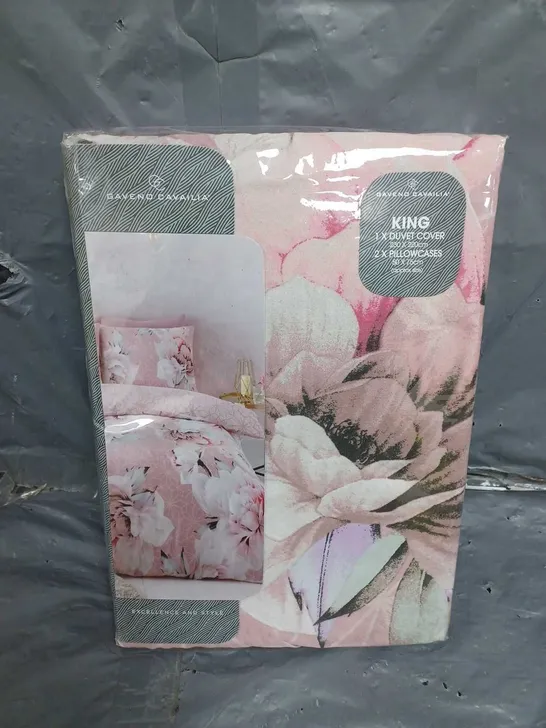 GAVENO CAVAILIA FLORAL KING DUVET SET