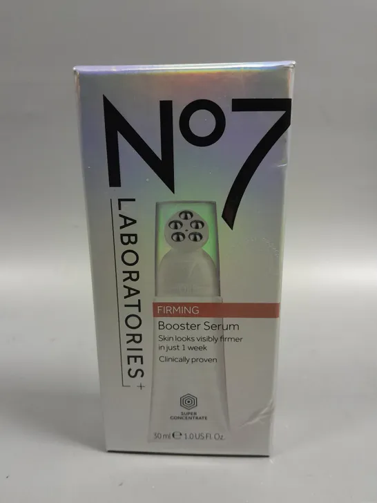 SEALED NO7 LABORATORIES FIRMING BOOSTER SERUM - 30ML