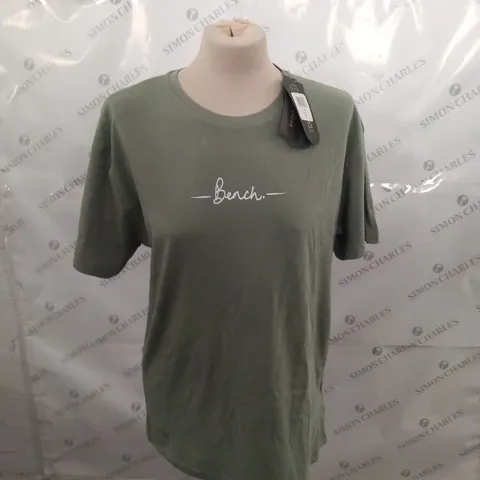 BENCH SAGE UK SIZE 10 T SHIRT