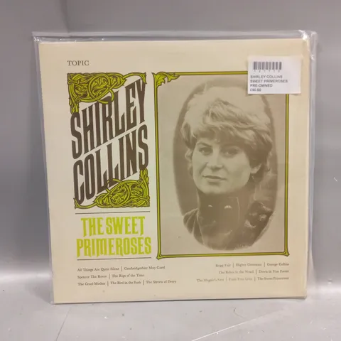 SHIRLEY COLLINS THE SWEET PRIMEROSES VINYL