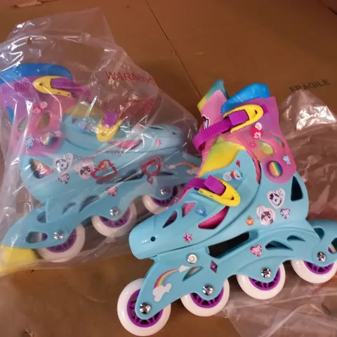 PAIR OF MY LITTLE PONY INLINE SKATES - SIZE 13J-3