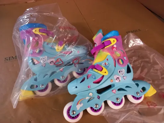 PAIR OF MY LITTLE PONY INLINE SKATES - SIZE 13J-3