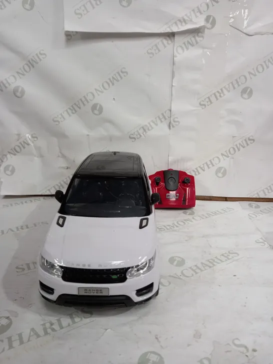 RANGE ROVER SPORT WHITE REMOTE CONTROL CAR RRP £34.99