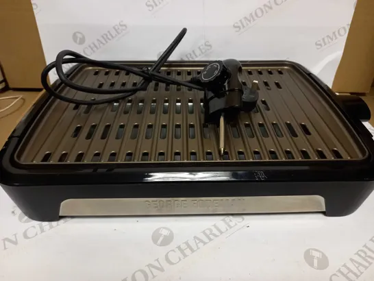 GEORGE FOREMAN SMOKELESS ELECTRIC GRILL