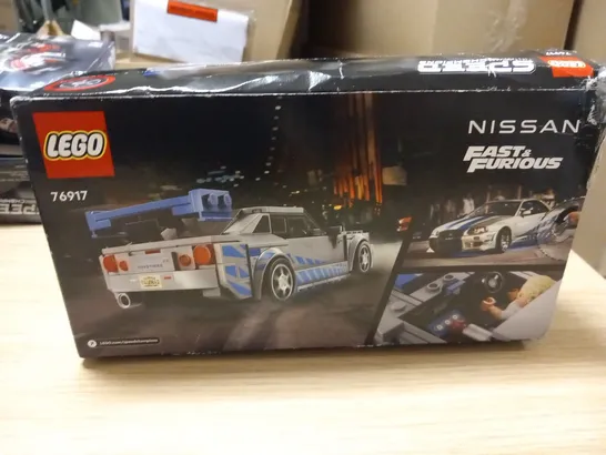 BOXED LEGO NISSAN FAST AND FURIOUS 76917