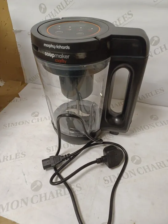 MORPHY RICHARDS CLARITY SOUP MAKER