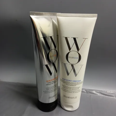 2 COLOR WOW HAIR PRODUCTS TO INCLUDE COLOR SECURITY CONDITIONER 250ML, COLOR SECURITY CONDITIONER 250ML  